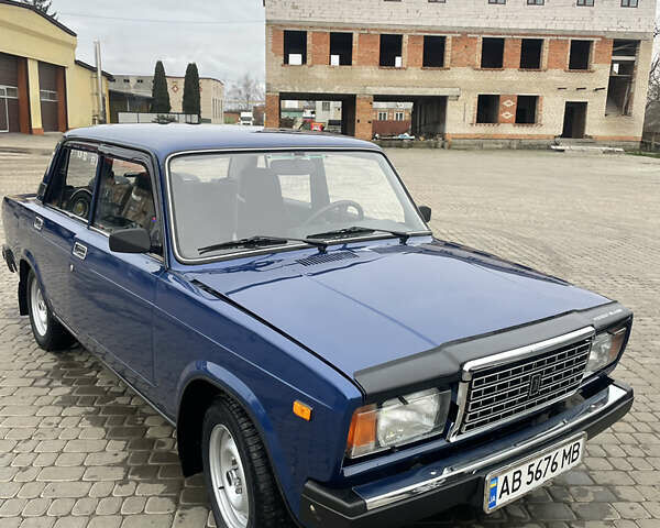 Синий ВАЗ 2107, объемом двигателя 1.45 л и пробегом 79 тыс. км за 3450 $, фото 1 на Automoto.ua