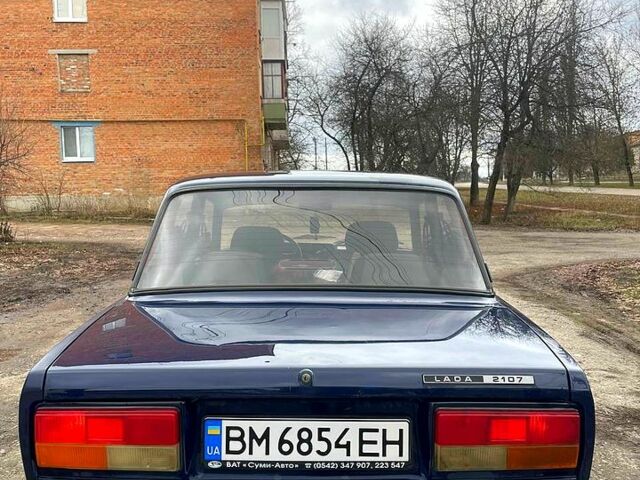 Синій ВАЗ 2107, об'ємом двигуна 1.5 л та пробігом 57 тис. км за 1800 $, фото 3 на Automoto.ua