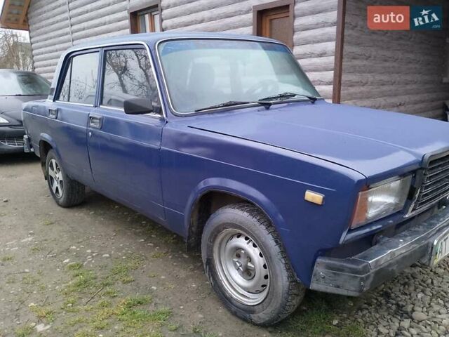 Синій ВАЗ 2107, об'ємом двигуна 1.3 л та пробігом 150 тис. км за 950 $, фото 3 на Automoto.ua