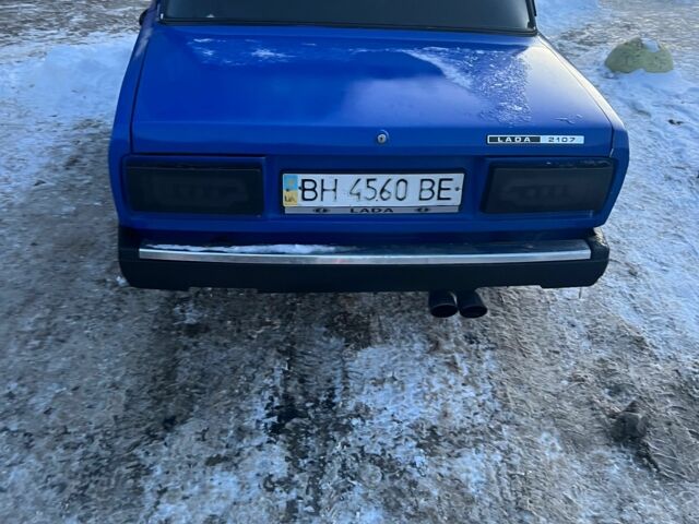 Синій ВАЗ 2107, об'ємом двигуна 1.5 л та пробігом 45 тис. км за 1850 $, фото 1 на Automoto.ua