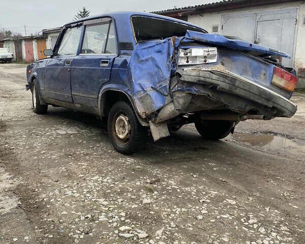 Синій ВАЗ 2107, об'ємом двигуна 1.45 л та пробігом 150 тис. км за 550 $, фото 5 на Automoto.ua