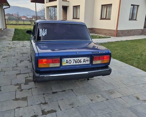 Синій ВАЗ 2107, об'ємом двигуна 1.5 л та пробігом 35 тис. км за 2450 $, фото 4 на Automoto.ua