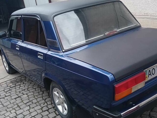 Синий ВАЗ 2107, объемом двигателя 1.5 л и пробегом 111 тыс. км за 1500 $, фото 1 на Automoto.ua