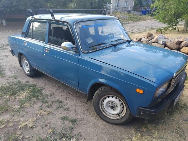Синій ВАЗ 2107, об'ємом двигуна 1.5 л та пробігом 50 тис. км за 1250 $, фото 1 на Automoto.ua