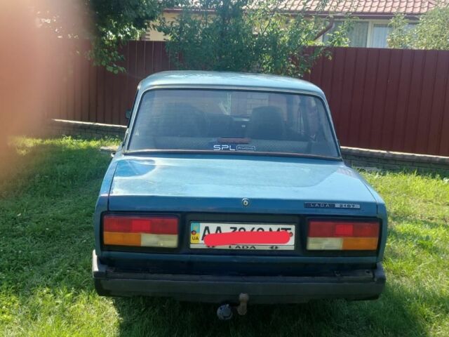 Синій ВАЗ 2107, об'ємом двигуна 1.6 л та пробігом 130 тис. км за 1200 $, фото 4 на Automoto.ua