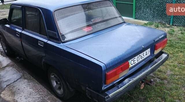 Синий ВАЗ 2107, объемом двигателя 1.6 л и пробегом 100 тыс. км за 1000 $, фото 7 на Automoto.ua