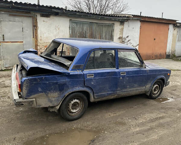 Синій ВАЗ 2107, об'ємом двигуна 1.45 л та пробігом 150 тис. км за 550 $, фото 3 на Automoto.ua