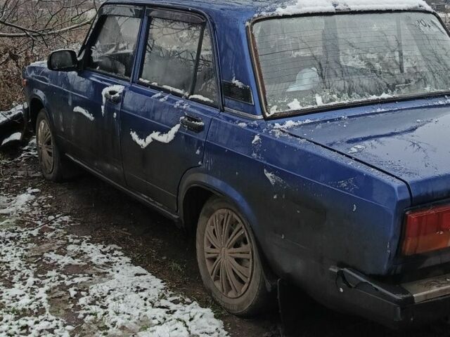 Синий ВАЗ 2107, объемом двигателя 0 л и пробегом 81 тыс. км за 1100 $, фото 2 на Automoto.ua