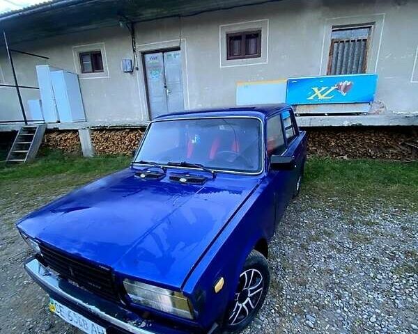 Синий ВАЗ 2107, объемом двигателя 1.5 л и пробегом 186 тыс. км за 800 $, фото 2 на Automoto.ua