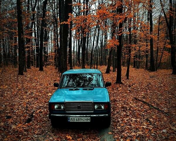 Синий ВАЗ 2107, объемом двигателя 1.6 л и пробегом 129 тыс. км за 1800 $, фото 1 на Automoto.ua