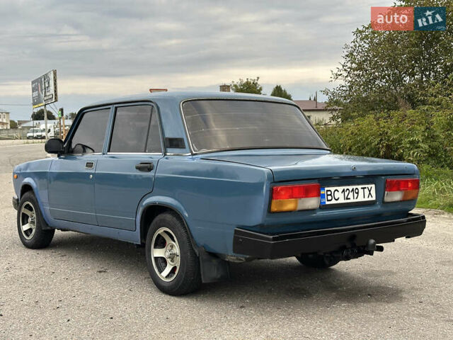 Синій ВАЗ 2107, об'ємом двигуна 1.6 л та пробігом 102 тис. км за 2250 $, фото 6 на Automoto.ua