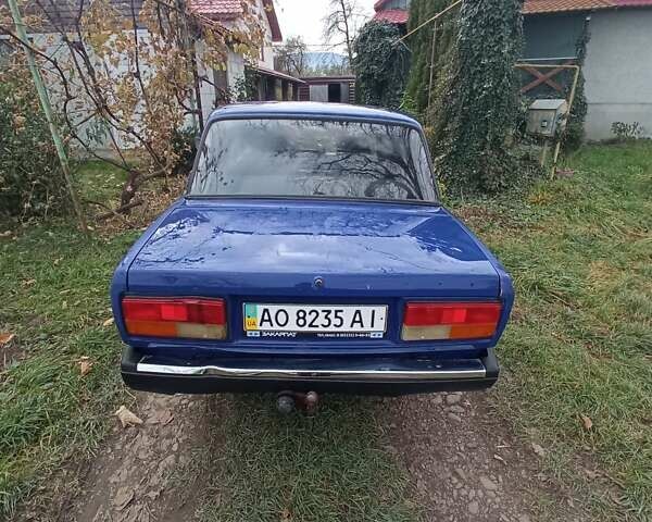 Синій ВАЗ 2107, об'ємом двигуна 1.6 л та пробігом 340 тис. км за 1000 $, фото 6 на Automoto.ua