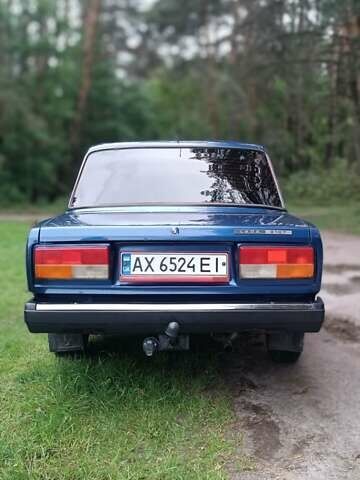 Синий ВАЗ 2107, объемом двигателя 1.45 л и пробегом 53 тыс. км за 1999 $, фото 4 на Automoto.ua