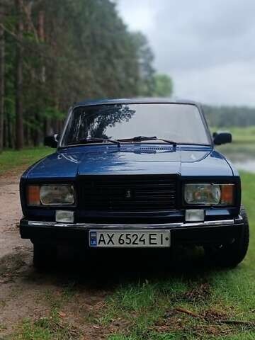 Синий ВАЗ 2107, объемом двигателя 1.45 л и пробегом 53 тыс. км за 1999 $, фото 1 на Automoto.ua