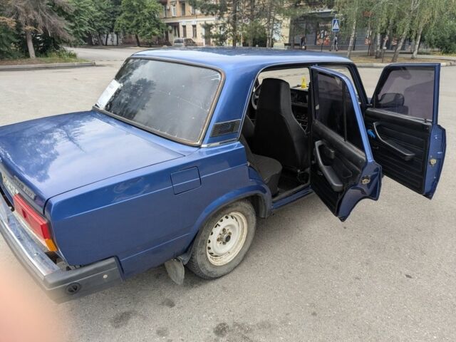 Синій ВАЗ 2107, об'ємом двигуна 0 л та пробігом 32 тис. км за 1400 $, фото 7 на Automoto.ua