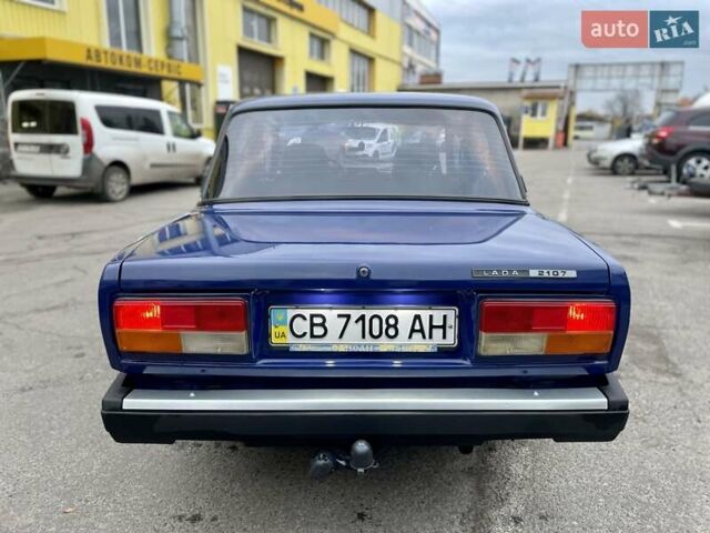 Синий ВАЗ 2107, объемом двигателя 1.6 л и пробегом 100 тыс. км за 3000 $, фото 13 на Automoto.ua