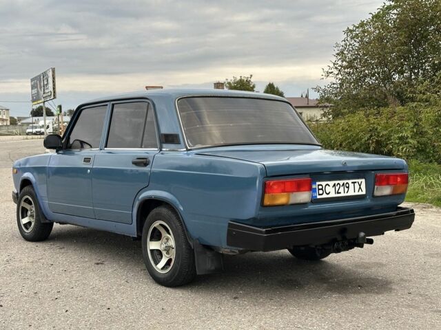 Синий ВАЗ 2107, объемом двигателя 1.6 л и пробегом 126 тыс. км за 2250 $, фото 3 на Automoto.ua