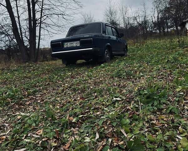 Синий ВАЗ 2107, объемом двигателя 1.6 л и пробегом 54 тыс. км за 1000 $, фото 1 на Automoto.ua