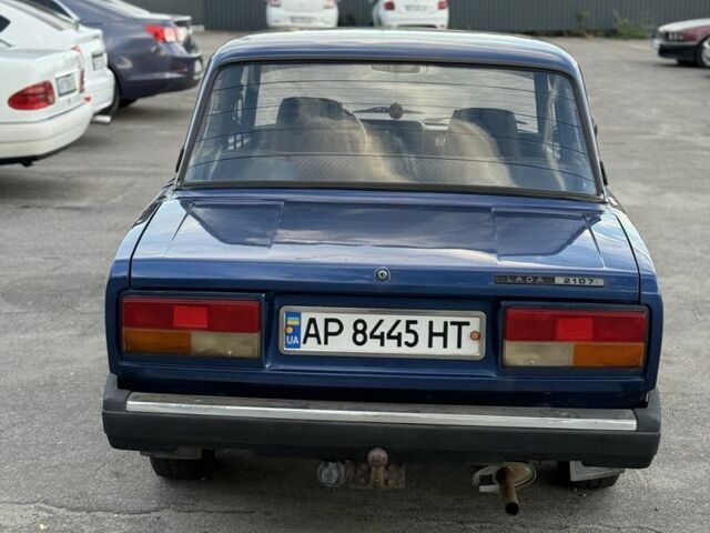 Синий ВАЗ 2107, объемом двигателя 1.5 л и пробегом 100 тыс. км за 1300 $, фото 4 на Automoto.ua