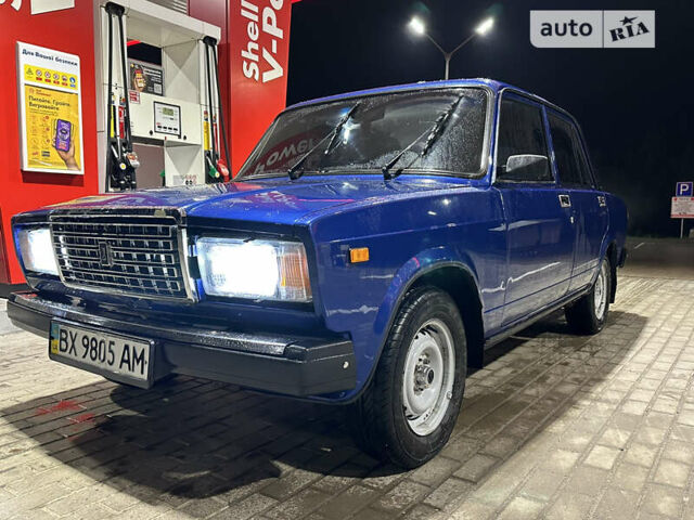 Синий ВАЗ 2107, объемом двигателя 1.6 л и пробегом 83 тыс. км за 2499 $, фото 2 на Automoto.ua