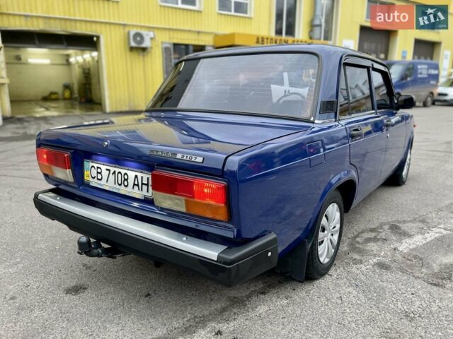 Синий ВАЗ 2107, объемом двигателя 1.6 л и пробегом 100 тыс. км за 3000 $, фото 5 на Automoto.ua