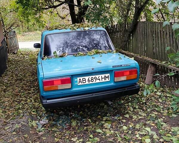 Синий ВАЗ 2107, объемом двигателя 1.6 л и пробегом 129 тыс. км за 1800 $, фото 2 на Automoto.ua