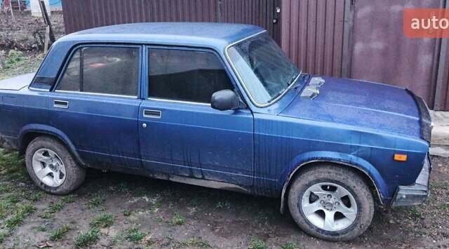 Синий ВАЗ 2107, объемом двигателя 1.6 л и пробегом 100 тыс. км за 1000 $, фото 5 на Automoto.ua
