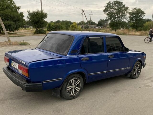 Синій ВАЗ 2107, об'ємом двигуна 1.5 л та пробігом 61 тис. км за 1500 $, фото 1 на Automoto.ua