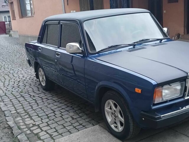 Синий ВАЗ 2107, объемом двигателя 1.5 л и пробегом 111 тыс. км за 1500 $, фото 4 на Automoto.ua