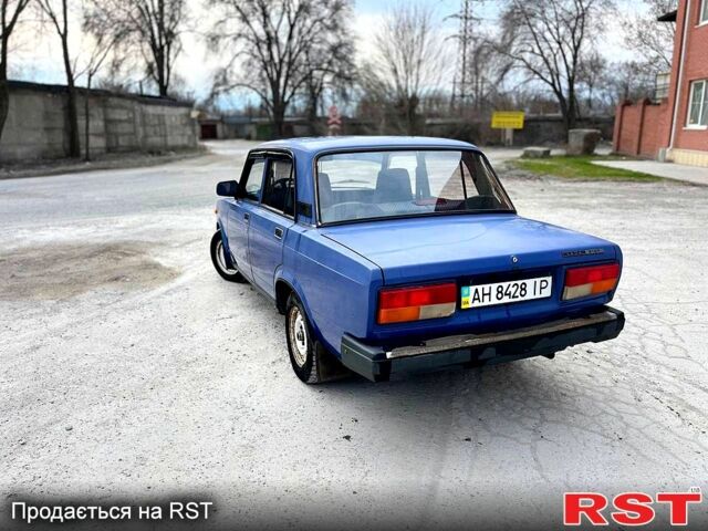 Синий ВАЗ 2107, объемом двигателя 1.6 л и пробегом 0 тыс. км за 1250 $, фото 2 на Automoto.ua