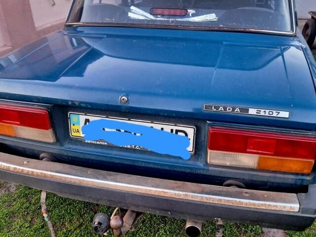 Синий ВАЗ 2107, объемом двигателя 1.6 л и пробегом 86 тыс. км за 1950 $, фото 2 на Automoto.ua