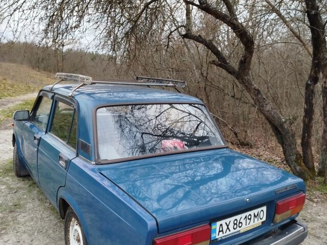 Синий ВАЗ 2107, объемом двигателя 1.5 л и пробегом 59 тыс. км за 1200 $, фото 14 на Automoto.ua