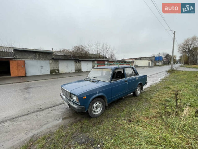 Синий ВАЗ 2107, объемом двигателя 1.5 л и пробегом 84 тыс. км за 1900 $, фото 12 на Automoto.ua