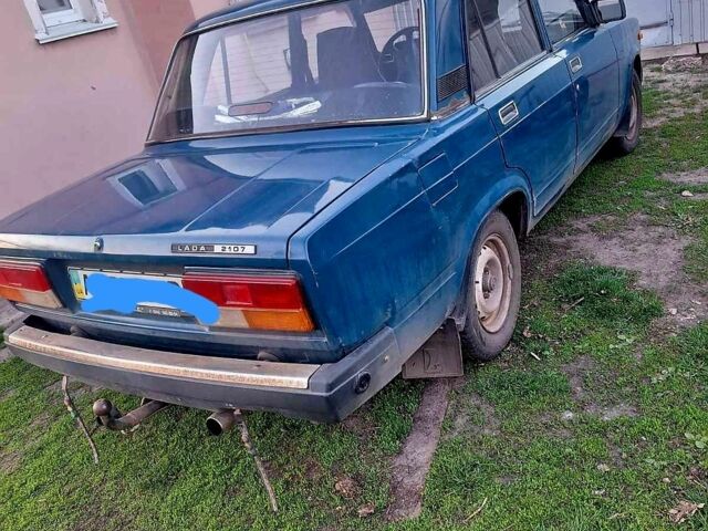 Синий ВАЗ 2107, объемом двигателя 1.6 л и пробегом 86 тыс. км за 1950 $, фото 1 на Automoto.ua