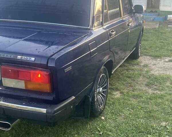 Синий ВАЗ 2107, объемом двигателя 1.45 л и пробегом 84 тыс. км за 2250 $, фото 8 на Automoto.ua