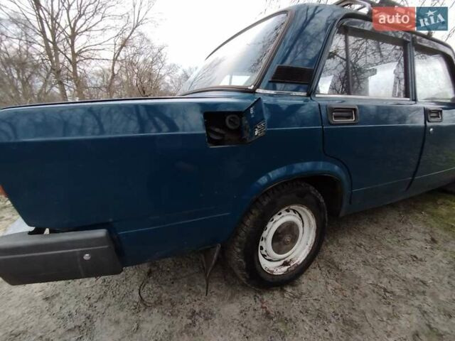Синий ВАЗ 2107, объемом двигателя 1.5 л и пробегом 59 тыс. км за 1200 $, фото 9 на Automoto.ua