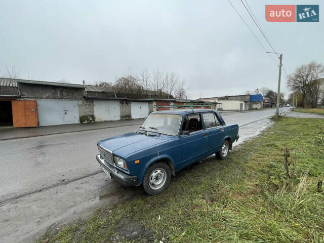Синий ВАЗ 2107, объемом двигателя 1.5 л и пробегом 84 тыс. км за 1900 $, фото 13 на Automoto.ua