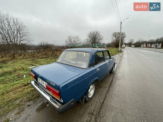 Синий ВАЗ 2107, объемом двигателя 1.5 л и пробегом 84 тыс. км за 1900 $, фото 7 на Automoto.ua