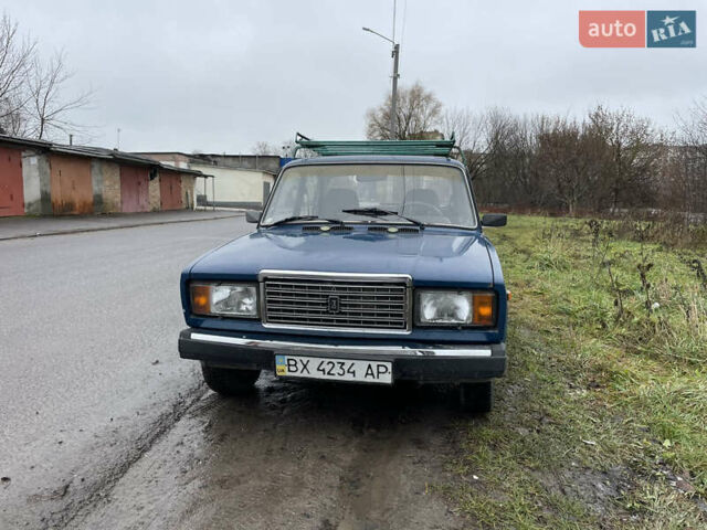 Синий ВАЗ 2107, объемом двигателя 1.5 л и пробегом 84 тыс. км за 1900 $, фото 2 на Automoto.ua