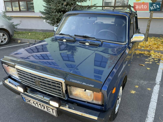 Синий ВАЗ 2107, объемом двигателя 1.45 л и пробегом 58 тыс. км за 1450 $, фото 7 на Automoto.ua