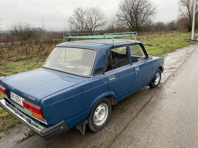 Синій ВАЗ 2107, об'ємом двигуна 1.5 л та пробігом 84 тис. км за 1900 $, фото 8 на Automoto.ua