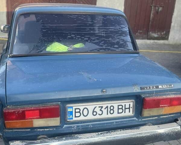 Синий ВАЗ 2107, объемом двигателя 1.6 л и пробегом 102 тыс. км за 950 $, фото 1 на Automoto.ua