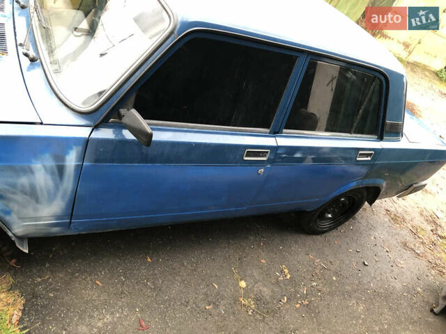 Синий ВАЗ 2107, объемом двигателя 1.5 л и пробегом 157 тыс. км за 800 $, фото 3 на Automoto.ua