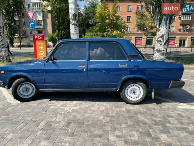 Синий ВАЗ 2107, объемом двигателя 1.5 л и пробегом 10 тыс. км за 2100 $, фото 2 на Automoto.ua
