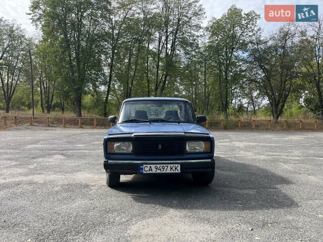 Синий ВАЗ 2107, объемом двигателя 1.6 л и пробегом 120 тыс. км за 1550 $, фото 1 на Automoto.ua