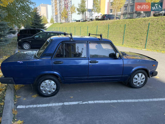Синий ВАЗ 2107, объемом двигателя 1.45 л и пробегом 59 тыс. км за 1450 $, фото 3 на Automoto.ua