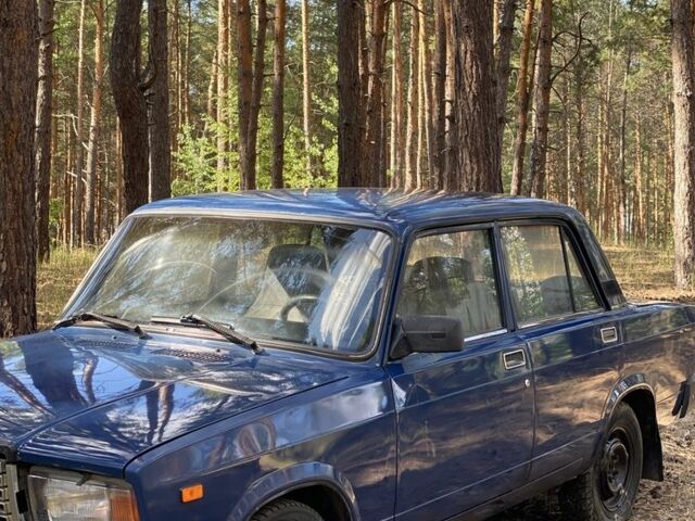 Синий ВАЗ 2107, объемом двигателя 1.5 л и пробегом 85 тыс. км за 728 $, фото 1 на Automoto.ua