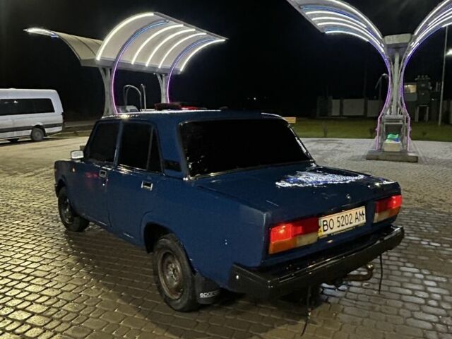 Синій ВАЗ 2107, об'ємом двигуна 1.5 л та пробігом 41 тис. км за 700 $, фото 3 на Automoto.ua