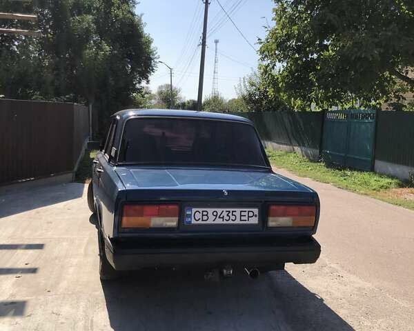 Синий ВАЗ 2107, объемом двигателя 1.45 л и пробегом 143 тыс. км за 1600 $, фото 7 на Automoto.ua