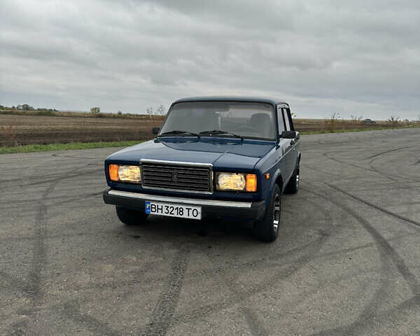 Синий ВАЗ 2107, объемом двигателя 1.45 л и пробегом 120 тыс. км за 1950 $, фото 3 на Automoto.ua